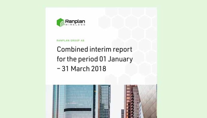 Combined interim report for the period 1 January – 31 March 2018