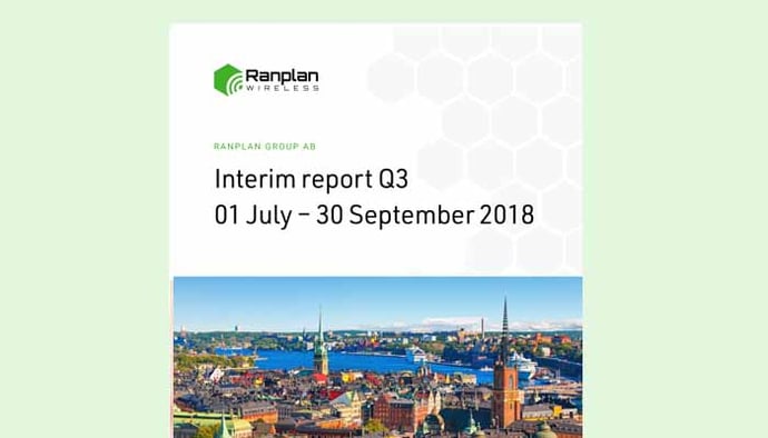 Ranplan Group AB: Interim report Q3 1 July – 30 September 2018