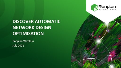 Webinar - Discover Automatic Network Design Optimisation